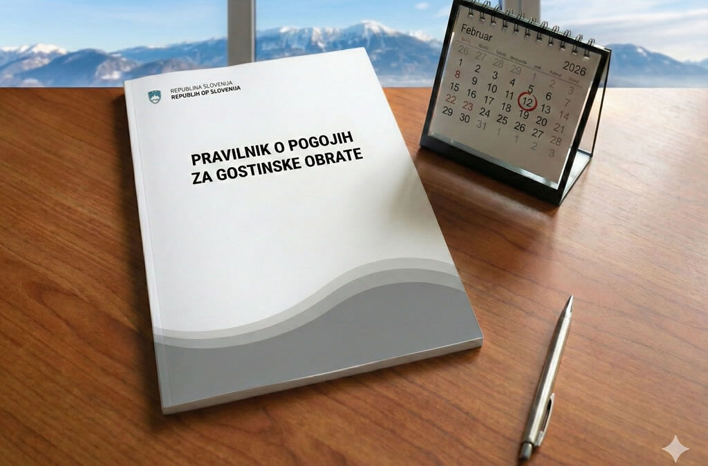 V javni obravnavi tudi pravilnik o pogojih za gostinske obrate