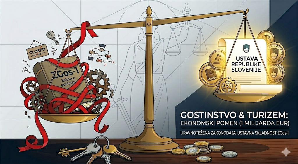 Vlada naj podpre zadržanje gostinskega zakona do odločitve ustavnih sodnikov