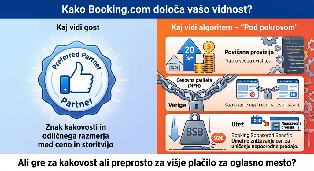 Algoritmi pod drobnogledom: Italijanski »ne« Bookingovemu diktatu vidnosti