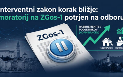 Interventni zakon korak bližje: Moratorij na ZGos-1 potrjen na odboru